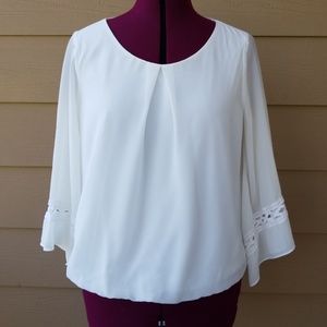 Ethereal Bell-sleeve Blouse